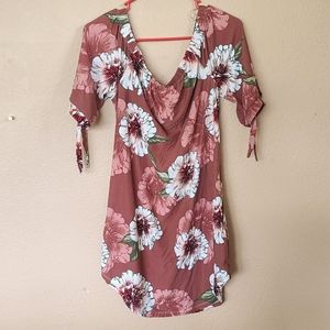 Off the shoulder dress